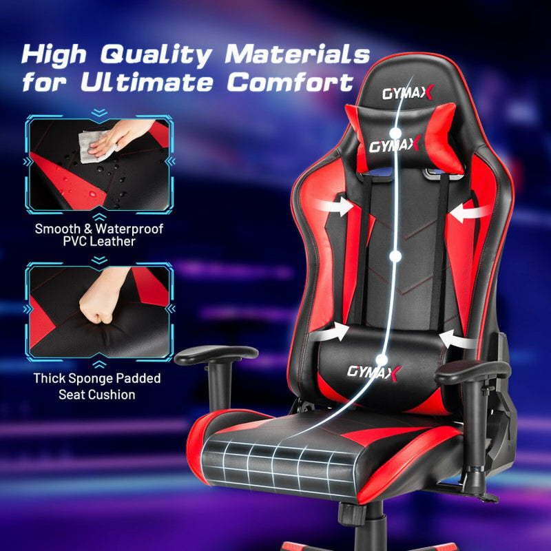 Gaming Chair Adjustable Swivel Racing Style Computer Office Chair