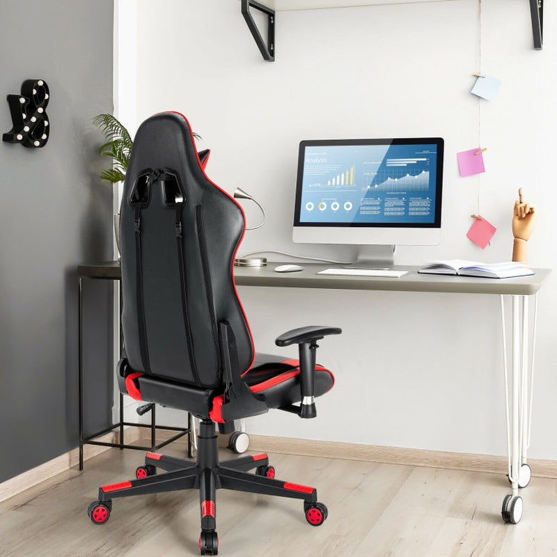 Gaming Chair Adjustable Swivel Racing Style Computer Office Chair