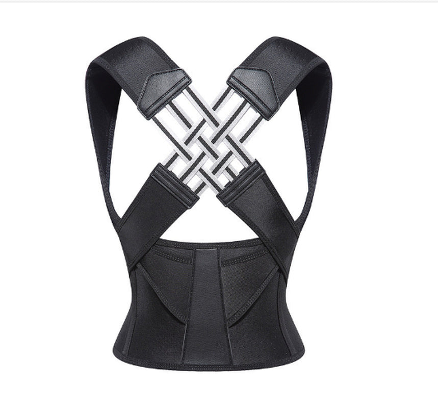 Adjustable Back Posture Belt Office Home Gym Unisex Improve Spine Clavicle Brace Posture Vest Back Posture Corrector Belt