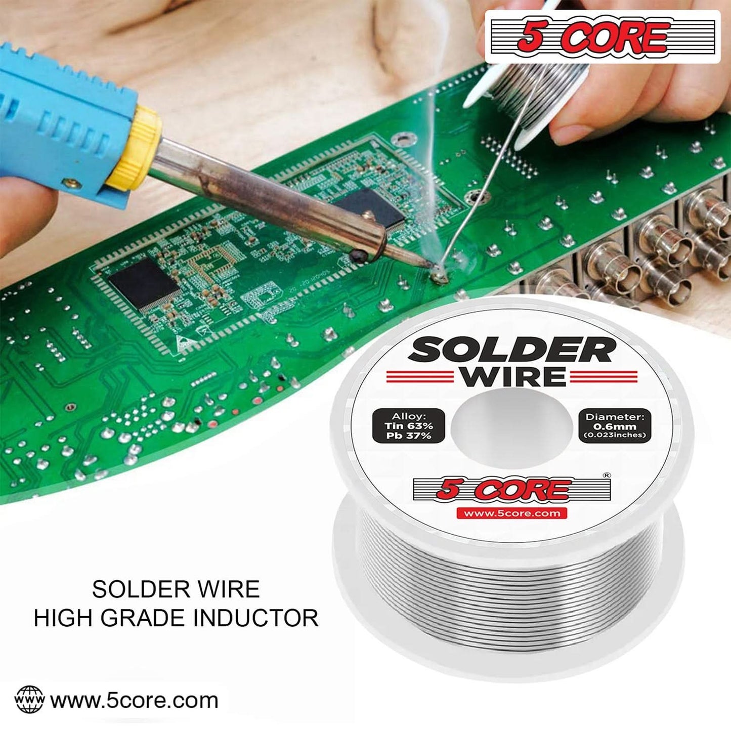 5 Core Solder Wire DIY Tin Lead for Soldering Components